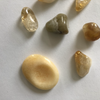 CLEANSE: Yellow Calcite Thumbstone - Scene & Stone