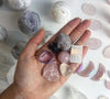 ADORE: Rose Quartz Mini Sphere - Scene & Stone